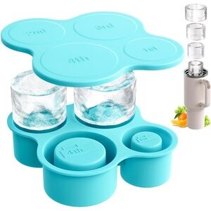 Ice cube tray mold for tumblers